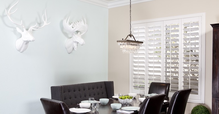 Dover dining room shutters